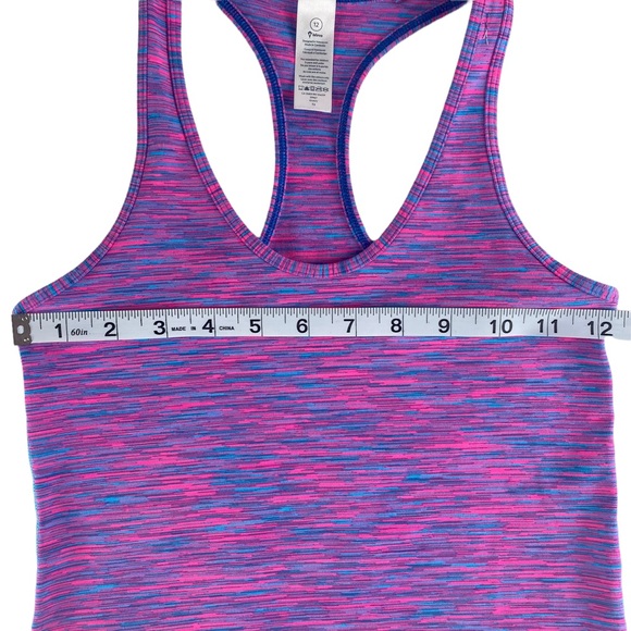 Ivivva Girl's Racerback Tank Top Size 12 - Picture 5 of 6
